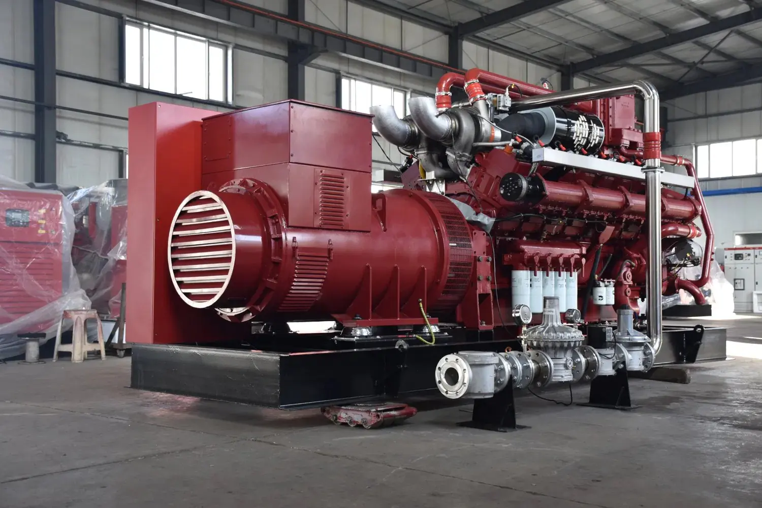 1000kW Cummins Water Cooled Gas Generator Set - Image 3