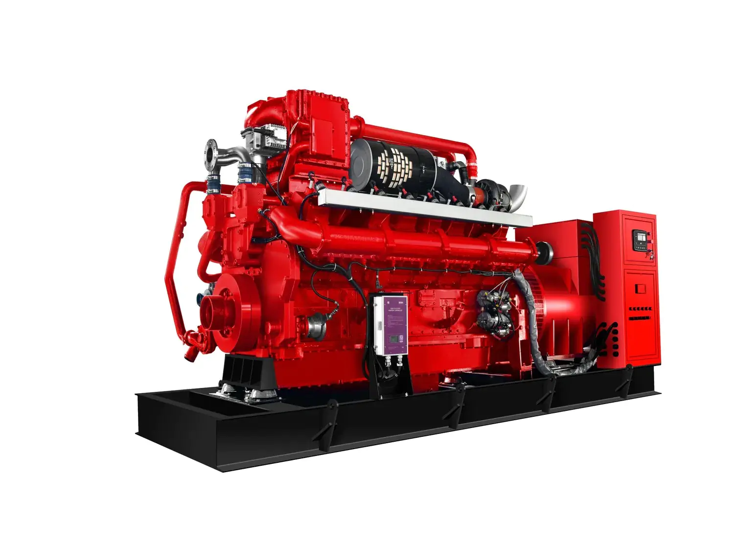1000kW Cummins Water Cooled Gas Generator Set
