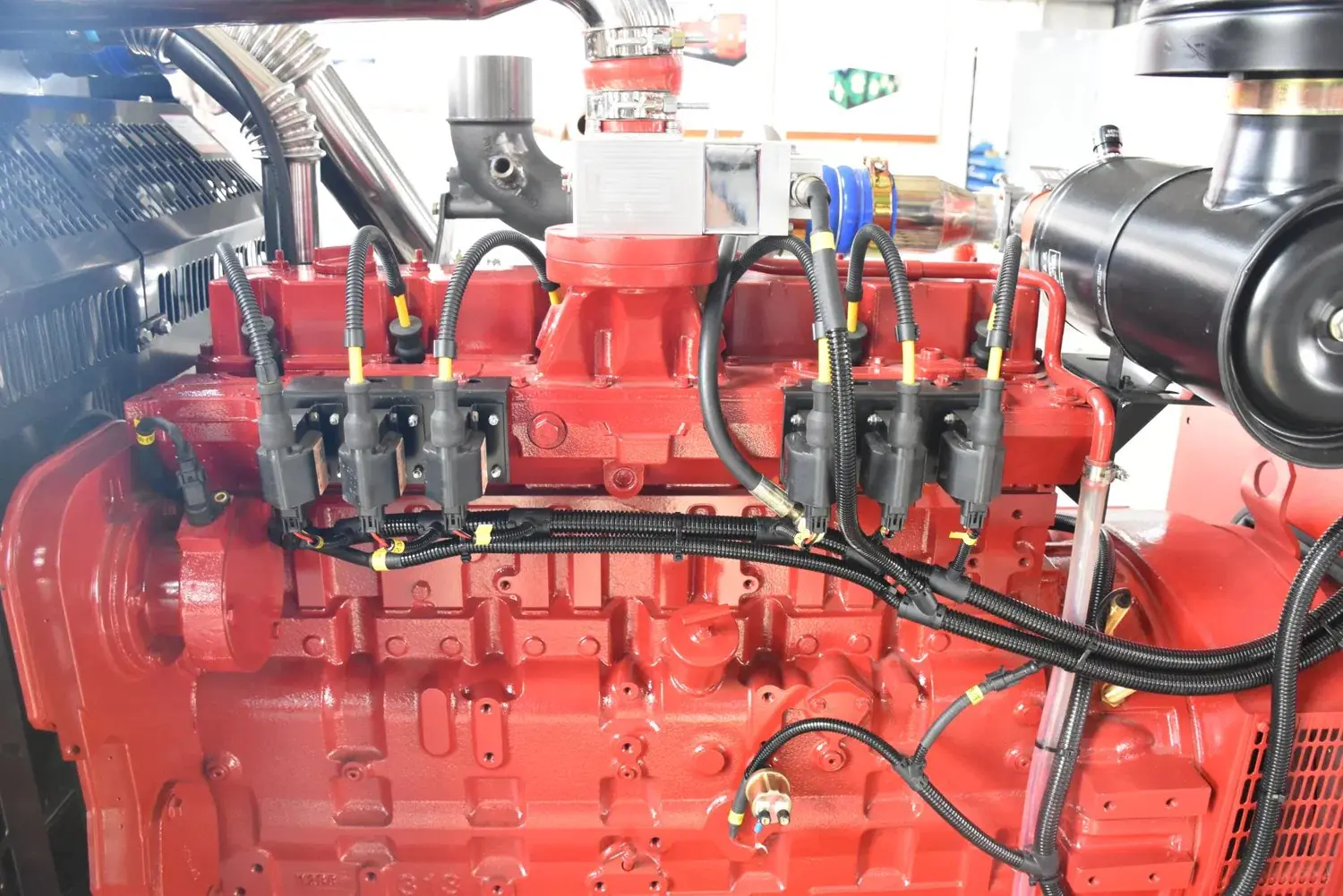 120kW Natural Gas Power Cummins Engine Leroysomer Alternator Generator Set - Image 6