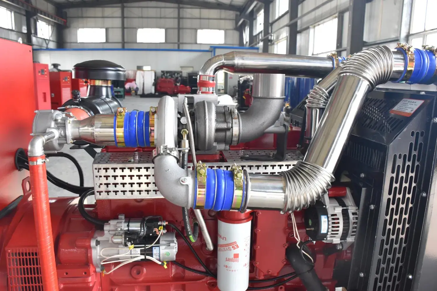 120kW Natural Gas Power Cummins Engine Leroysomer Alternator Generator Set - Image 3