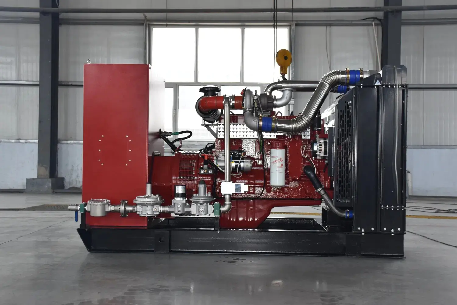 120kW Natural Gas Power Cummins Engine Leroysomer Alternator Generator Set - Image 2
