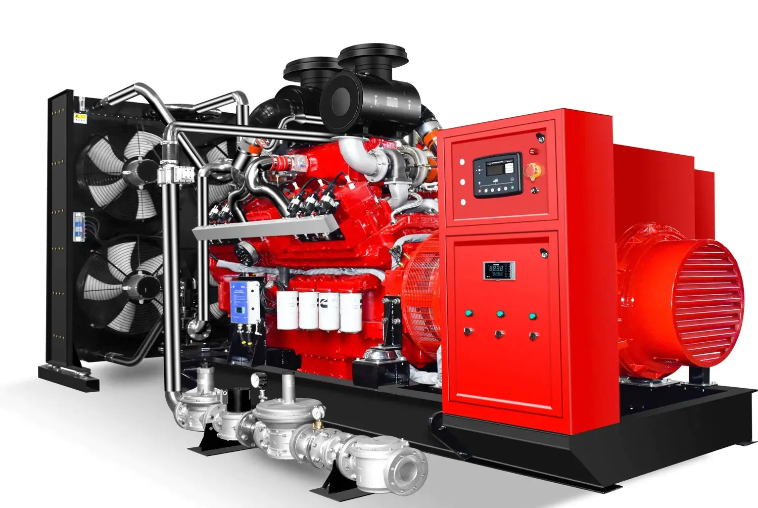 700kW Cummins Water Cooled Gas Generator Set